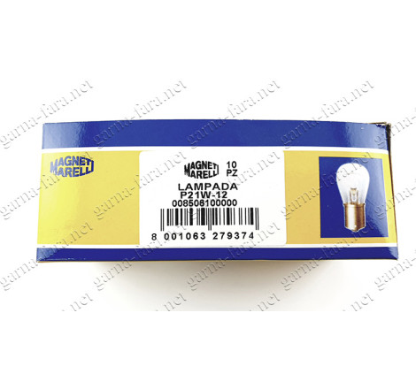 P21W Magneti Marelli 008506100000 12В 1