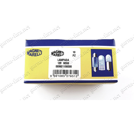 W5W Magneti Marelli 003921100000 12В 1
