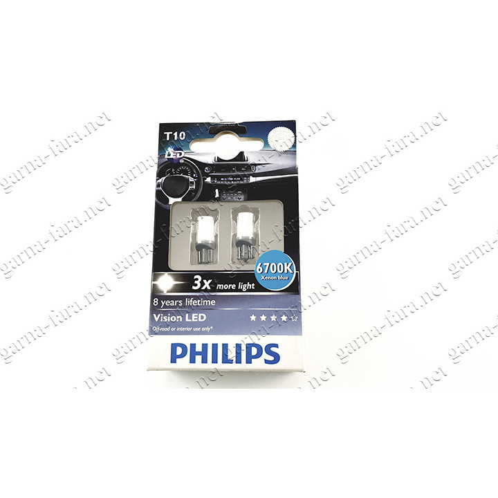 W5W(T10) Philips 12935 6700K 12В 2